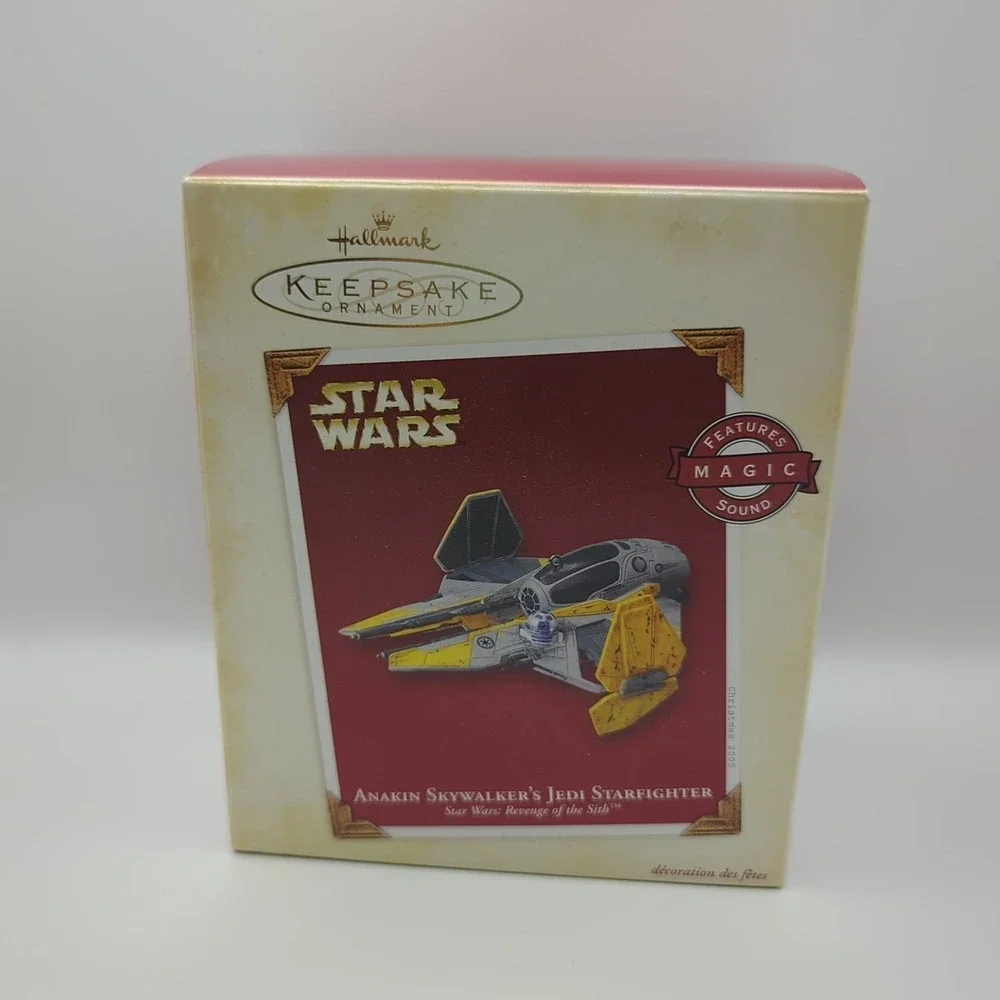 Hallmark Keepsake 2005 Anakin Skywalkers Jedi Starfighter Ornament NIB‎